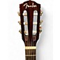 Used Fender CN-140SCE Natural Classical Acoustic Electric Guitar