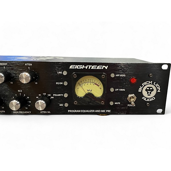 Used Black Lion Audio Eighteen Program EQ/Mic Pre Equalizer