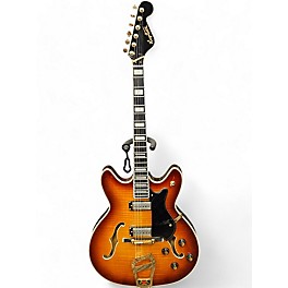 Used Hagstrom Viking II-P P90S 2 Tone Sunburst Hollow Body Electric Guitar