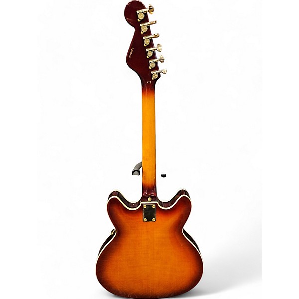 Used Hagstrom Viking II-P P90S 2 Tone Sunburst Hollow Body Electric Guitar