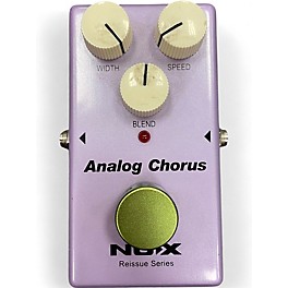 Used NUX ANALOG CHORUS Effect Pedal