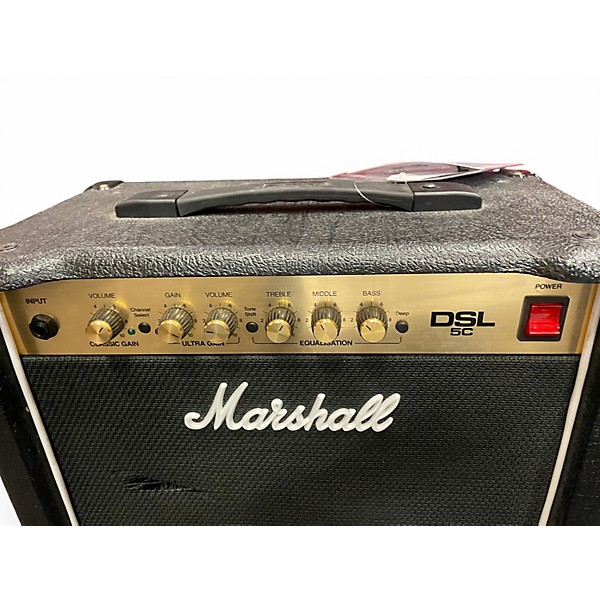 Used Marshall DSL5C 5W 1x10 Tube Guitar Combo Amp