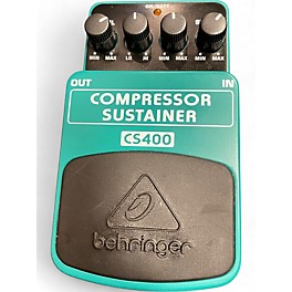 Used Behringer CS400 Compressor Sustainer Effect Pedal