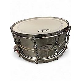 Used Pearl 6.5X14 Duoluxe Inlaid Chrome Over Brass Chrome over Brass Drum