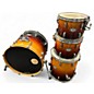 Used Pearl 4 Piece Vision 2 Tone Sunburst Drum Kit