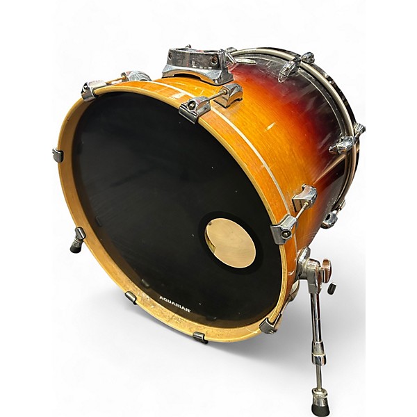 Used Pearl 4 Piece Vision 2 Tone Sunburst Drum Kit