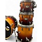 Used Pearl 4 Piece Vision 2 Tone Sunburst Drum Kit