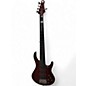 Used MTD Kingston Z 5 String Fretless CHERRY RED Electric Bass Guitar thumbnail