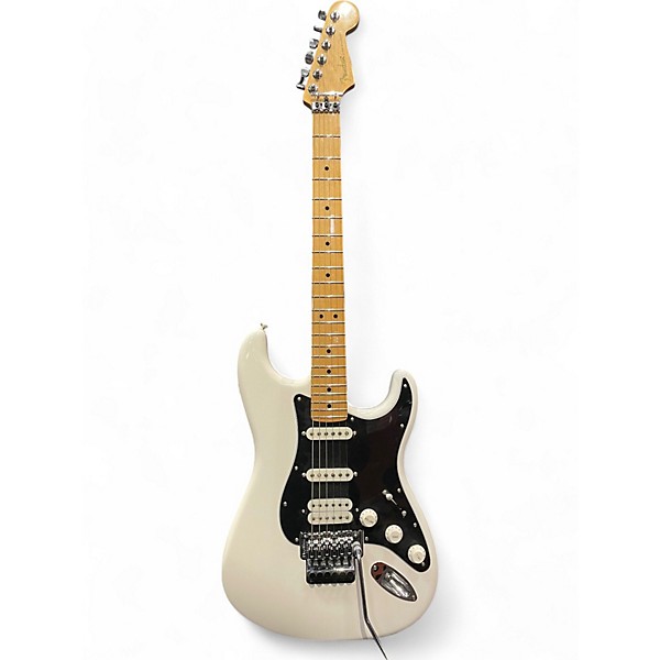 Used Fender Used Fender Player Stratocaster HSS Floyd Rose Polar White ...