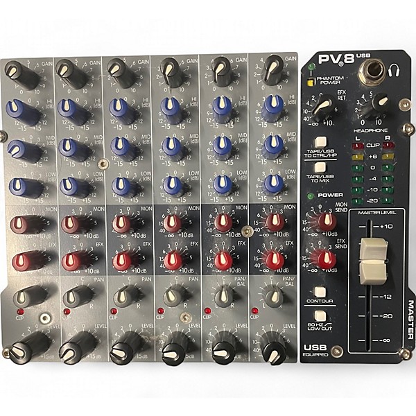 Used Peavey PV8 Line Mixer