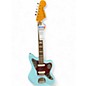 Used Squier Classic Vibe 70s Jaguar Daphne Blue Solid Body Electric Guitar thumbnail