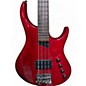 Used MTD Kingston Made in Korea Candy Apple Red Electric Bass Guitar