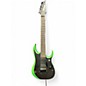 Used Ibanez RGD70ALNB Green Solid Body Electric Guitar thumbnail