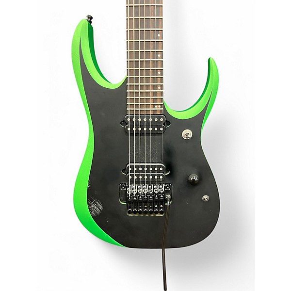 Used Ibanez RGD70ALNB Green Solid Body Electric Guitar