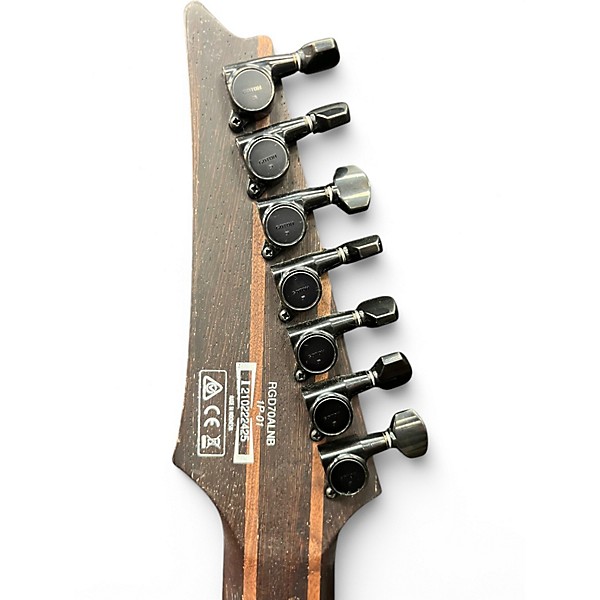 Used Ibanez RGD70ALNB Green Solid Body Electric Guitar