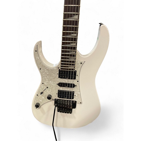 Used Ibanez RG450DXBL LEFT HANDED Arctic White Electric Guitar