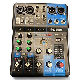 Used Yamaha MG06X Unpowered Mixer