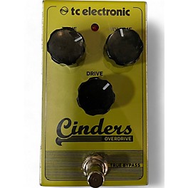 Used TC Electronic Cinders Overdrive Effect Pedal