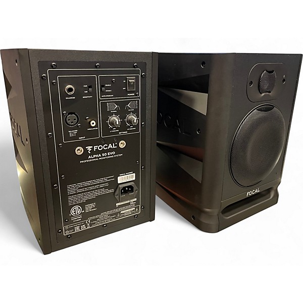 Used Focal PAIR ALPHA 50 EVO Powered Monitor