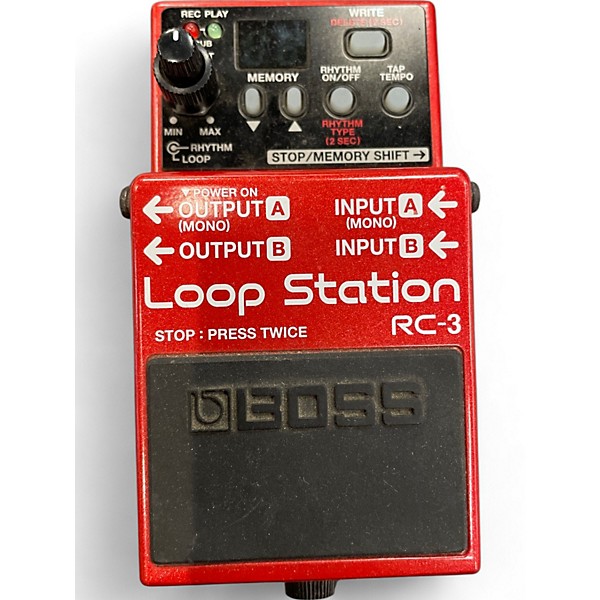 Used BOSS RC3 Loop Station Pedal