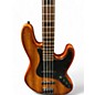 Used Schecter Guitar Research j-4 Exotic  koa Electric Bass Guitar