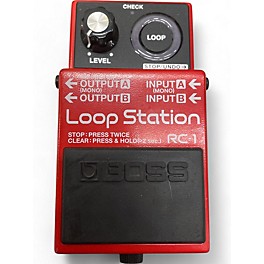 Used BOSS RC1 Loop Station Pedal