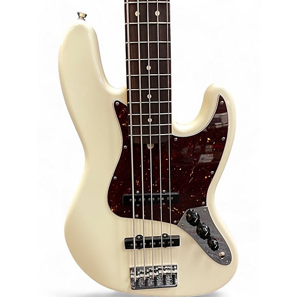 Used Fender American Professional II Jazz Bass Olympic White Electric Bass Guitar