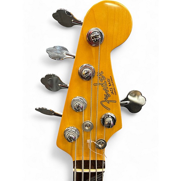 Used Fender American Professional II Jazz Bass Olympic White Electric Bass Guitar