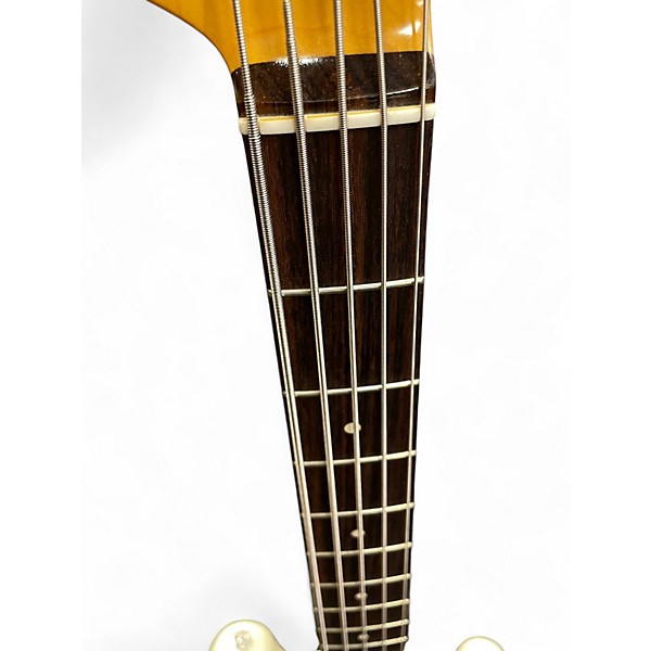 Used Fender American Professional II Jazz Bass Olympic White Electric Bass Guitar