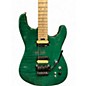 Used Fu-tone FU PRO Trans Green Solid Body Electric Guitar