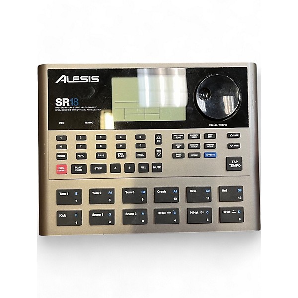 Used Alesis SR18 Drum Machine