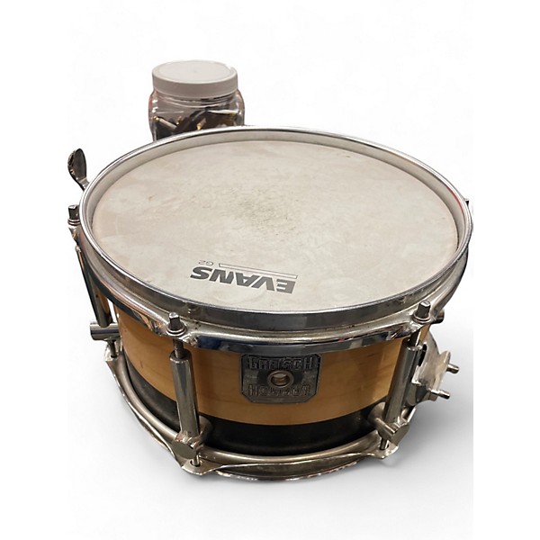 Used Gretsch Drums 14in FREE FLOATING SNARE Natural Drum