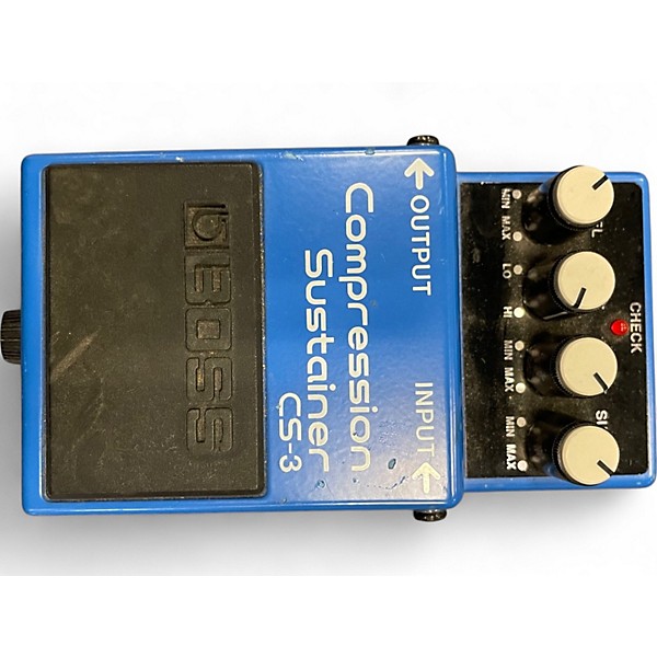 Used BOSS CS3 Compressor Sustainer Effect Pedal