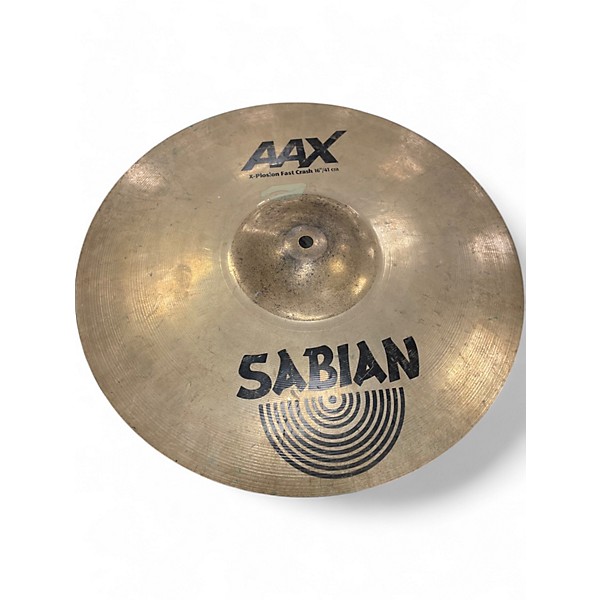 Used SABIAN 16in AAX Xplosion Crash Cymbal