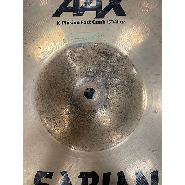 Used SABIAN 16in AAX Xplosion Crash Cymbal