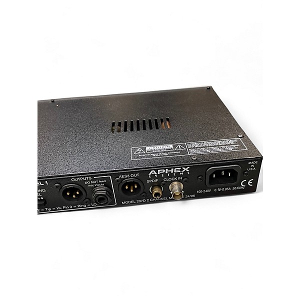 Used Aphex 207 Microphone Preamp