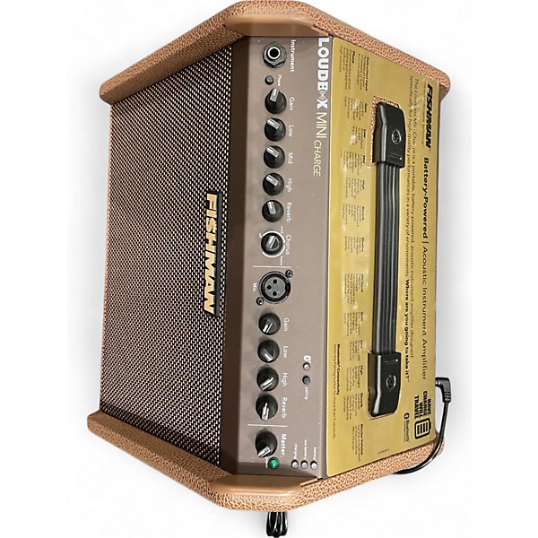Used Fishman LOUDBOX MINI CHARGE Acoustic Guitar Combo Amp