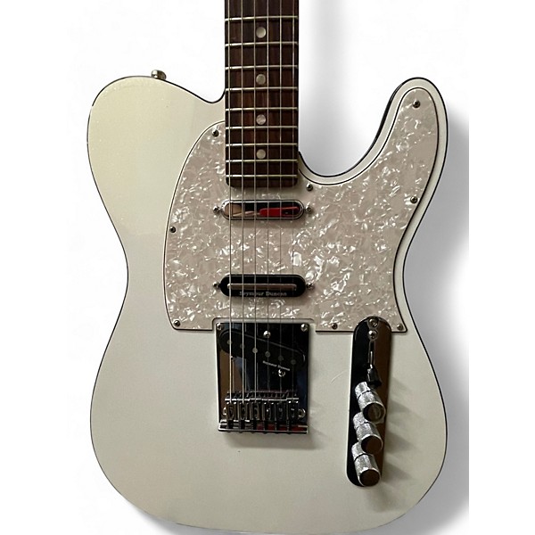 Used 2024 Fender American Ultra Telecaster Arctic White Solid Body Electric Guitar