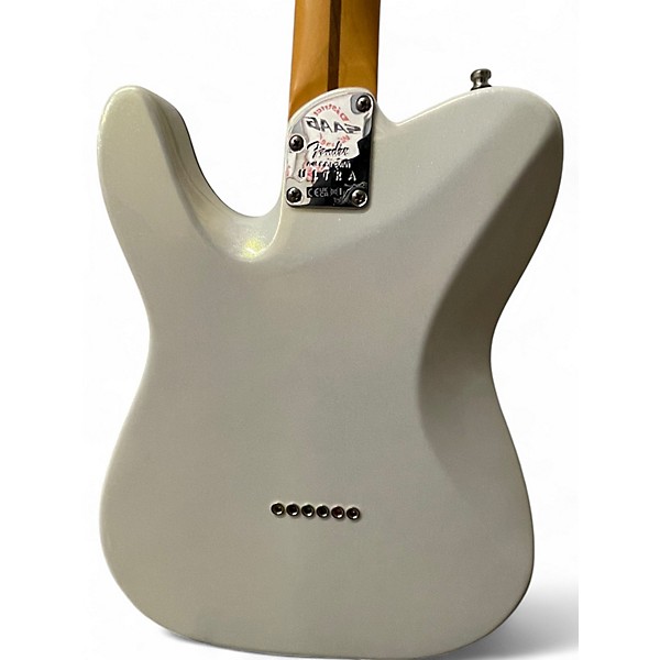 Used 2024 Fender American Ultra Telecaster Arctic White Solid Body Electric Guitar