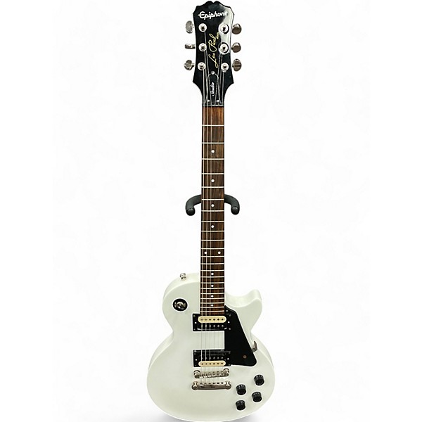 Used Epiphone Used Epiphone Les Paul Studio Alpine White Solid Body