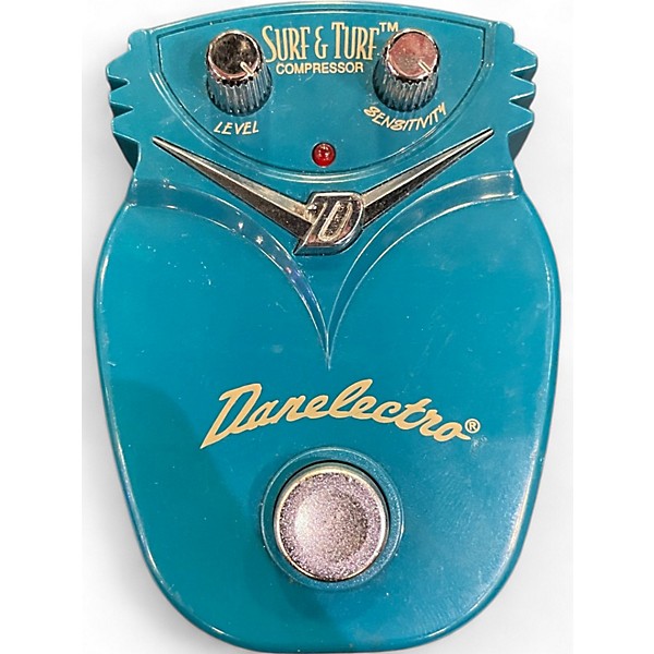 Used Danelectro DJ9 Surf and Turf Compressor Effect Pedal