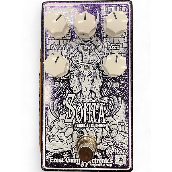 Used 2024 Frost Giant Electronics SOMA DELUXE FUZZ Effect Pedal