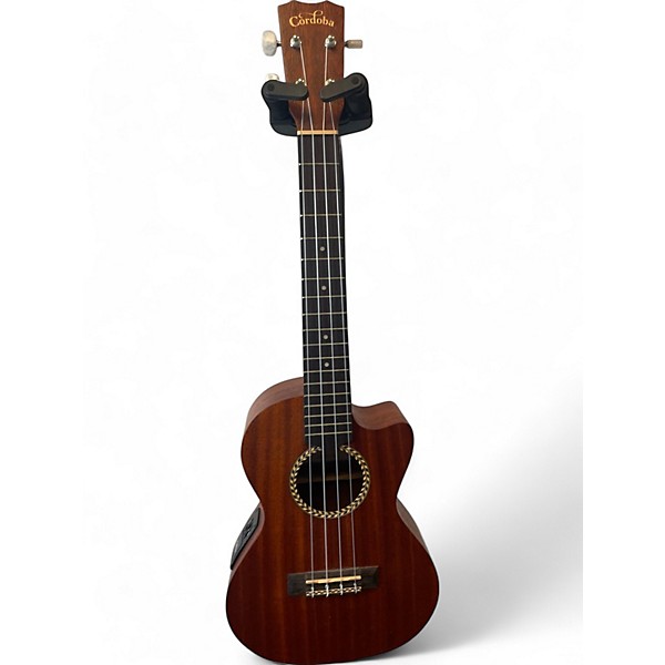 Used Cordoba 20TMCE Tenor Natural Ukulele