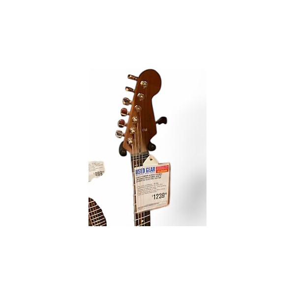 Used Fender ACOUSTASONIC JAZZMASTER ATOMIC WHITE Acoustic Electric Guitar