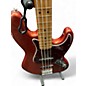 Used Fender Player Plus Active Jazz Bass BURNT CANDY APPLE RED Electric Bass Guitar