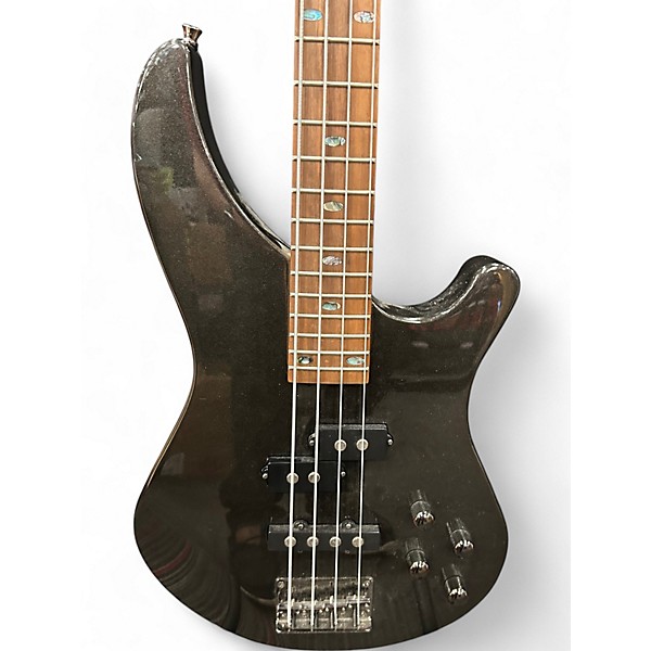 Used Mitchell MB200 Gunmetal Gray Electric Bass Guitar