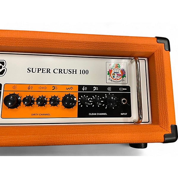 Used Orange Amplifiers Super Crush 100 Solid State Guitar Amp Head