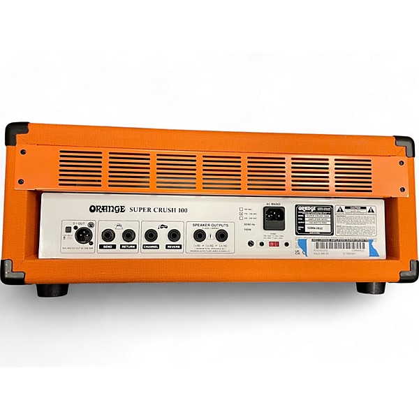 Used Orange Amplifiers Super Crush 100 Solid State Guitar Amp Head