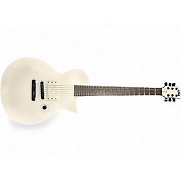 Used ESP LTD EC Arctic Metal White Solid Body Electric Guitar