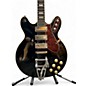 Used Eastwood H78 Black Hollow Body Electric Guitar